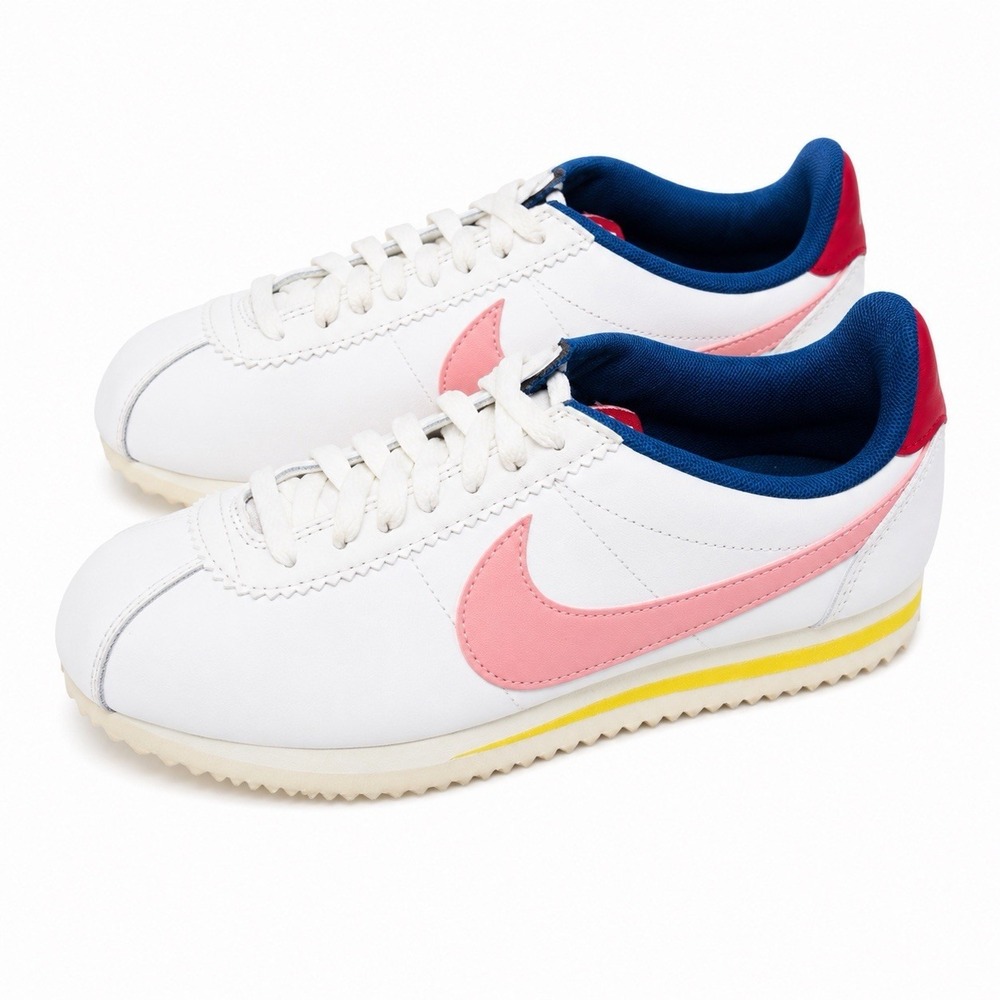 Nike Cortez Coral Stardust 807471-114 Women's Size 6 Sneakers Excellent!